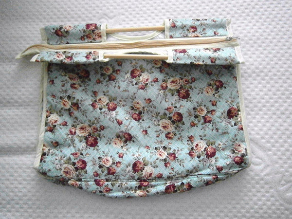 azure rose craft bag - hanrattycraftsgifts.co.uk