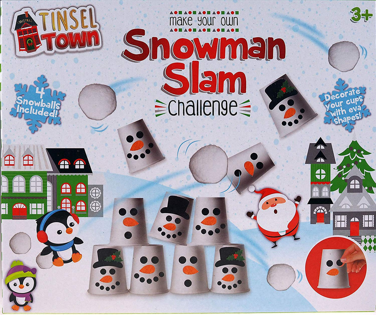 Make Your Own Snowman Slam Challenge - hanrattycraftsgifts.co.uk