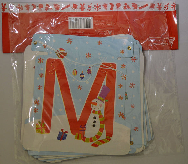 Christmas Banner and bunting - hanrattycraftsgifts.co.uk