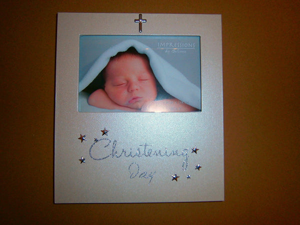 christening day Photo Frame 6 x 4 - hanrattycraftsgifts.co.uk