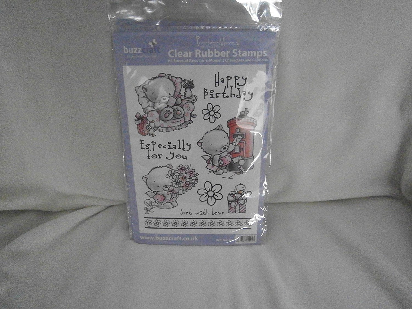 paws fur a moment clear rubber stamp characters captions - hanrattycraftsgifts.co.uk