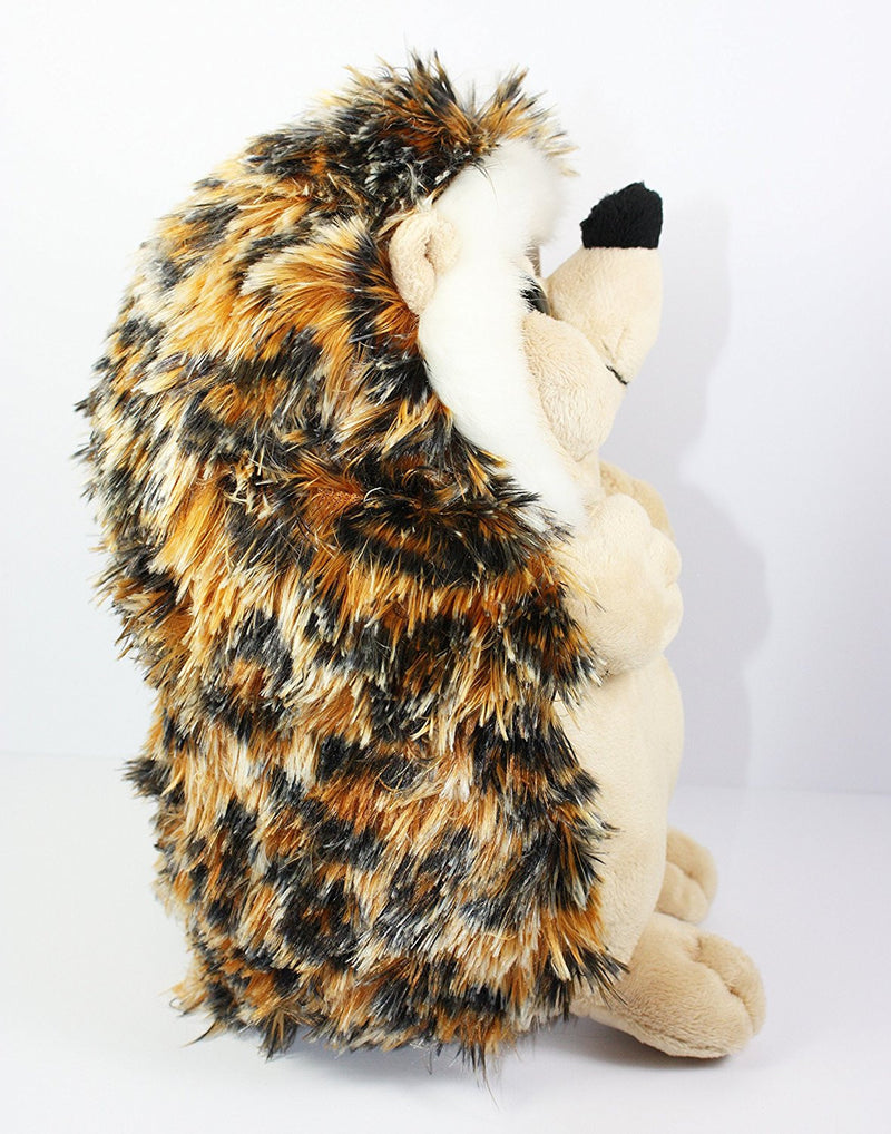 Bright Eyes Hedgehog, Kids Stuffed Cuddly Toy and Decorative Home Accessory, 22x12cm Approx - hanrattycraftsgifts.co.uk
