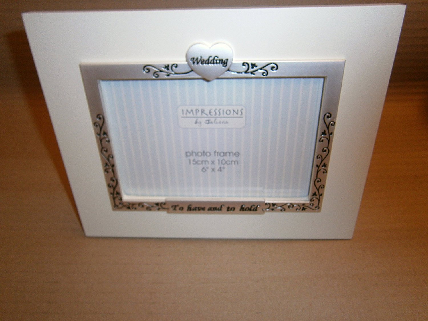 wedding anniversary photo frame 6x4 to have and to hold - hanrattycraftsgifts.co.uk