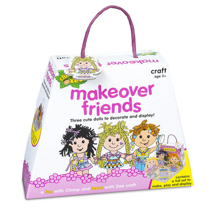 Chimp and Zee Craft makeover friends - hanrattycraftsgifts.co.uk