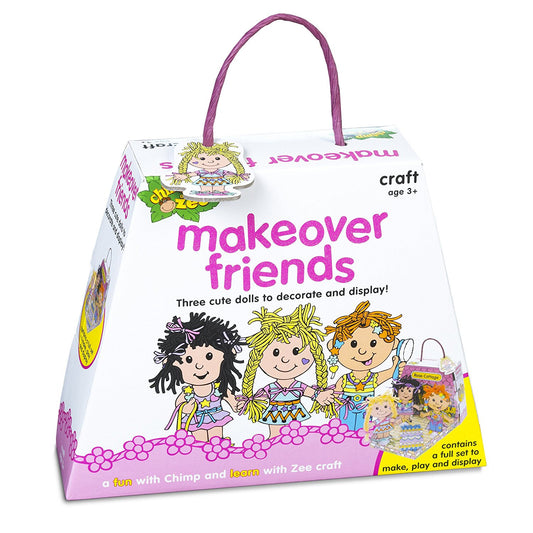 Chimp and Zee Craft makeover friends - hanrattycraftsgifts.co.uk