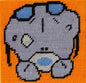 DMC Me to You Cool Bear Tapestry Kit, 100 Percent Cotton, Multi-Colour - hanrattycraftsgifts.co.uk
