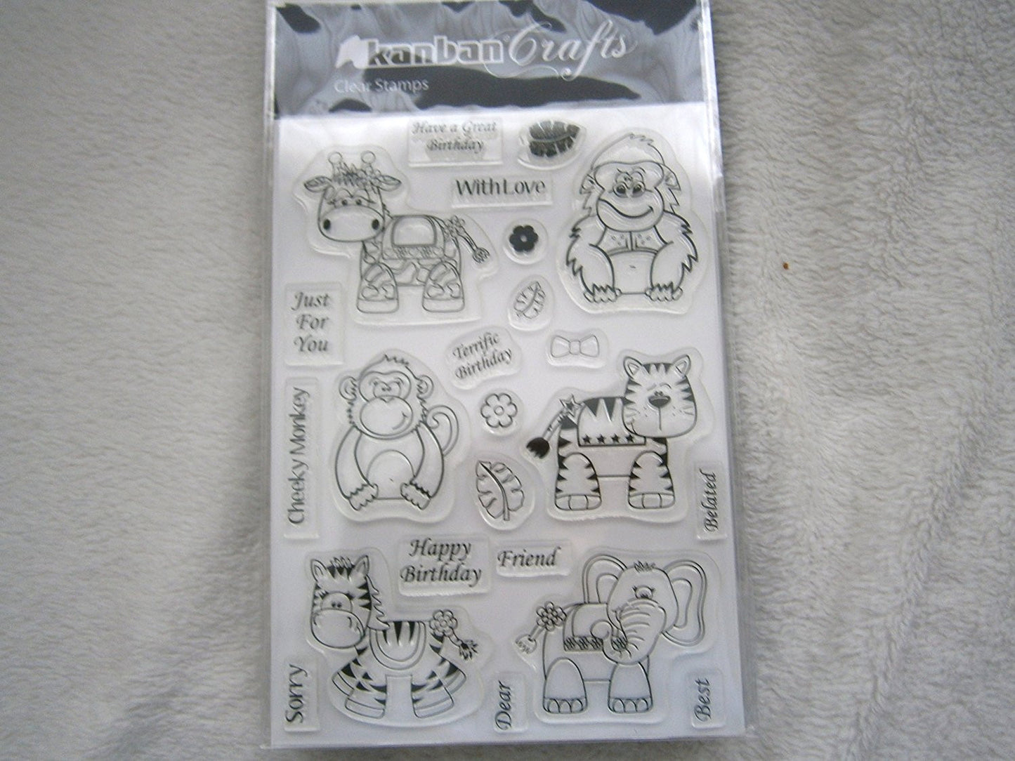 kanban clear stamps birthdays - hanrattycraftsgifts.co.uk