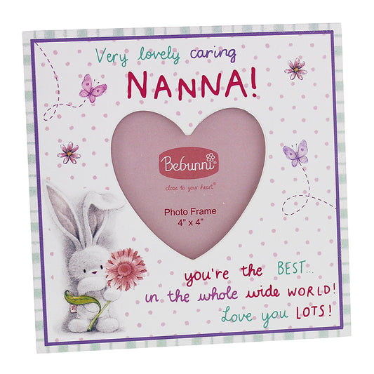 bebunni very lovely caring nana frame - hanrattycraftsgifts.co.uk