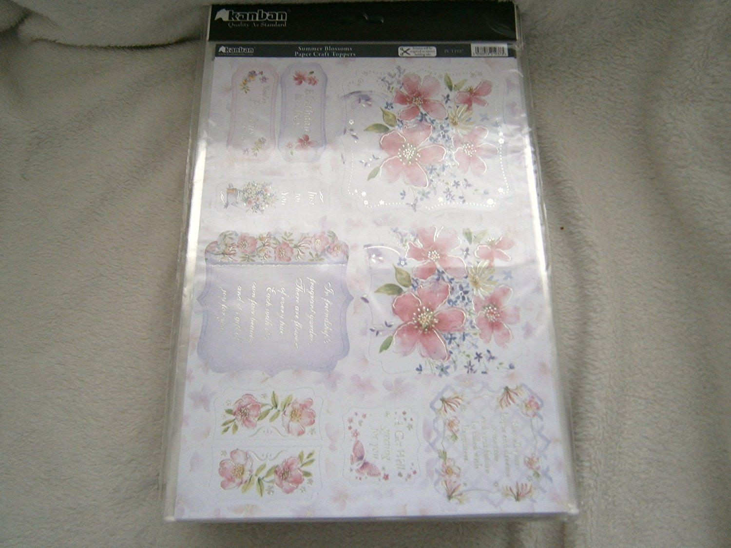 sumer blossoms paper craft toppers - hanrattycraftsgifts.co.uk