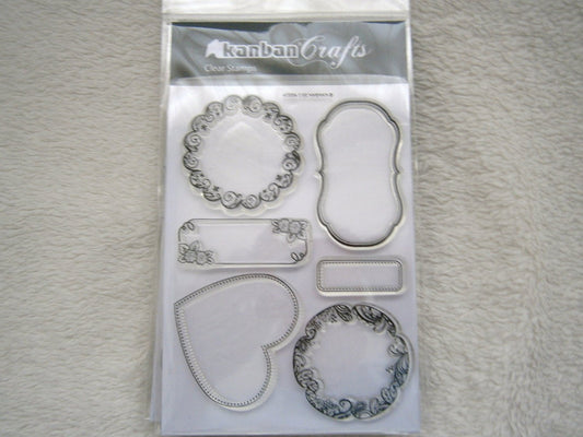 kanban s clear stamp toppers - hanrattycraftsgifts.co.uk
