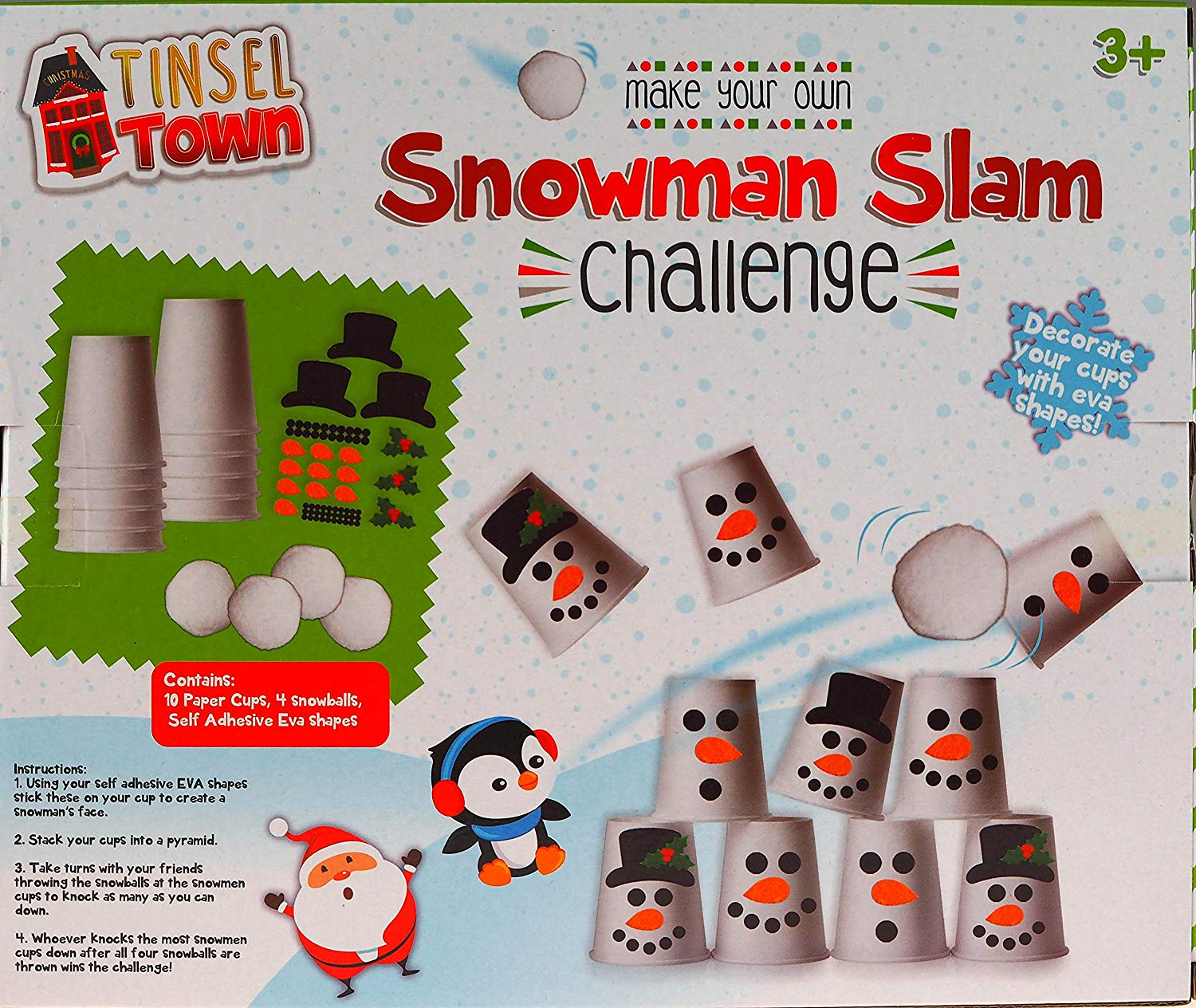Make Your Own Snowman Slam Challenge - hanrattycraftsgifts.co.uk