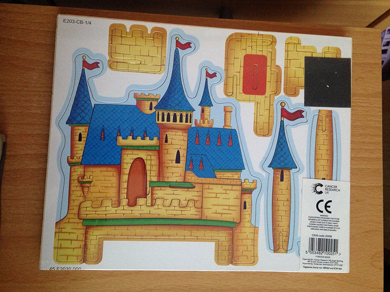 Make your own princess castle and figures. 3D wooden puzzle - hanrattycraftsgifts.co.uk