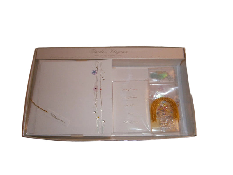timeless elegance create your own wedding stationery kit - hanrattycraftsgifts.co.uk