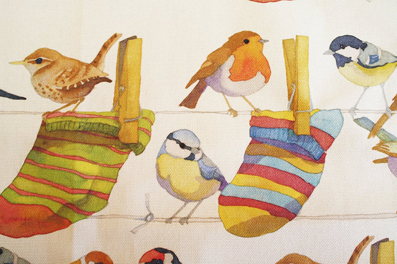 Emma Ball Garden Birds cotton Tea Towel - hanrattycraftsgifts.co.uk
