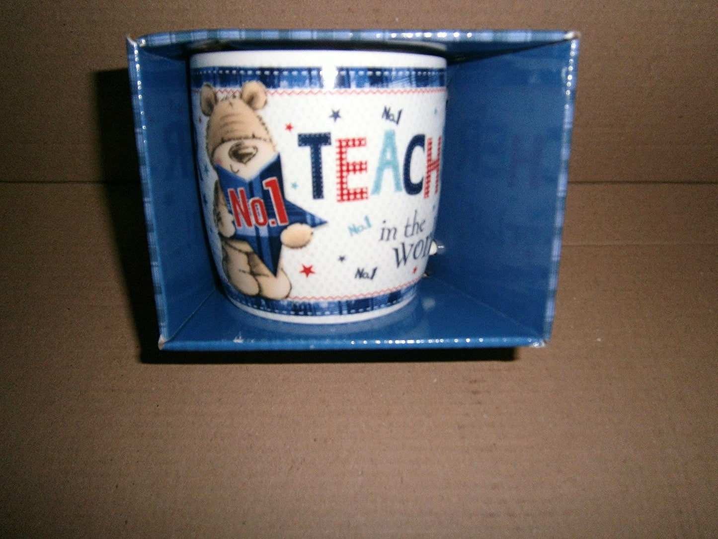 no 1 teacher mug cute design - hanrattycraftsgifts.co.uk