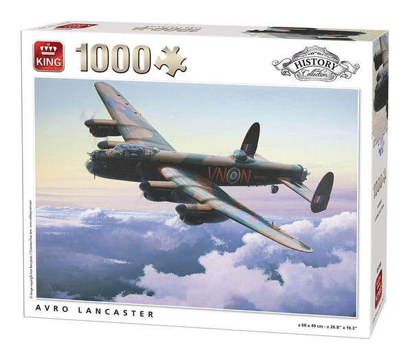 KING 5396 "Avro Lancaster" Puzzle (1000-Piece) - hanrattycraftsgifts.co.uk