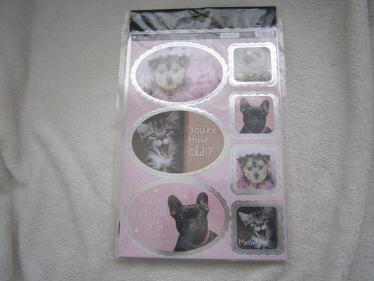 hugs and snuggles paper craft toppers - hanrattycraftsgifts.co.uk
