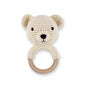 imajo banbe  crochet  ring rattle  bear
