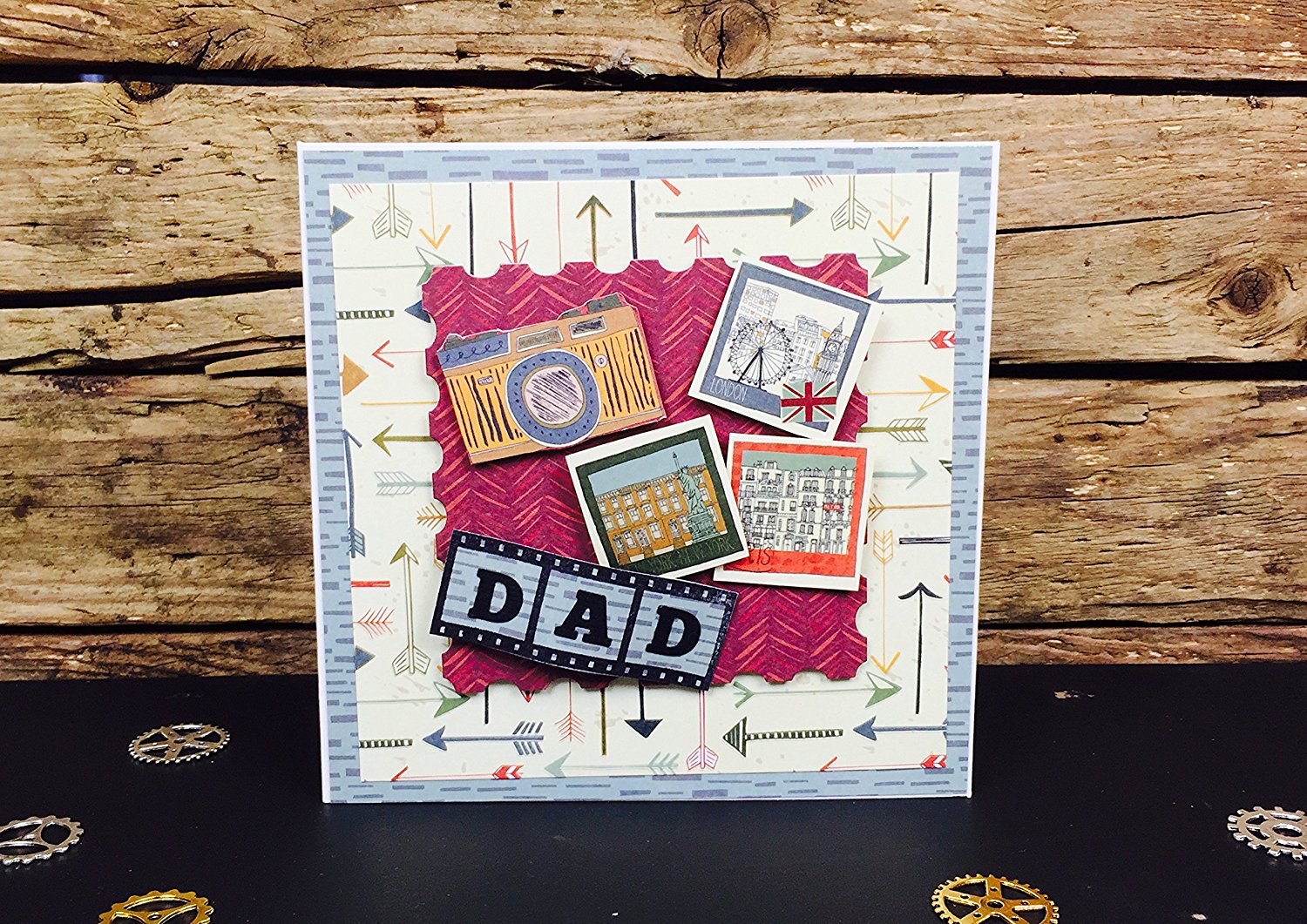 First Edition 12 x 12-Inch FSC "Travel Notes" Paper Pad - hanrattycraftsgifts.co.uk