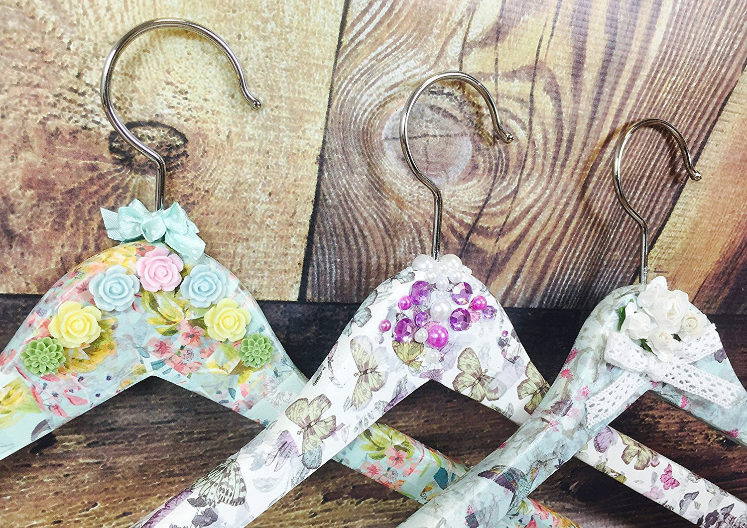 Trimcraft Deco Mache Paper 10.25-inch x 1 4.75-inch Pink Gingham, Acrylic, Multicoloured, 3-Piece - hanrattycraftsgifts.co.uk