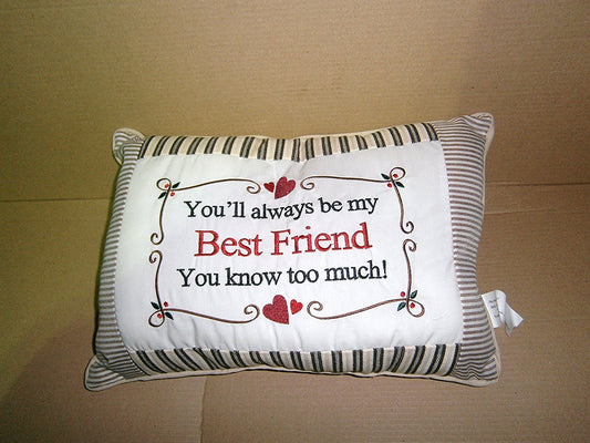 a friend cushion - hanrattycraftsgifts.co.uk