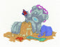 DMC "Me to You Tatty Teddy - On Holiday" Cross Stitch Kit, Multi-Colour - hanrattycraftsgifts.co.uk