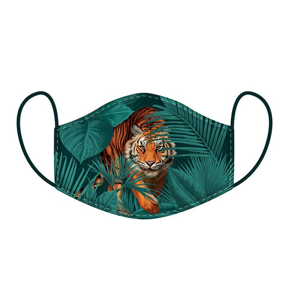 Spot and Stripes Big Cat Reusable Face Covering - Large