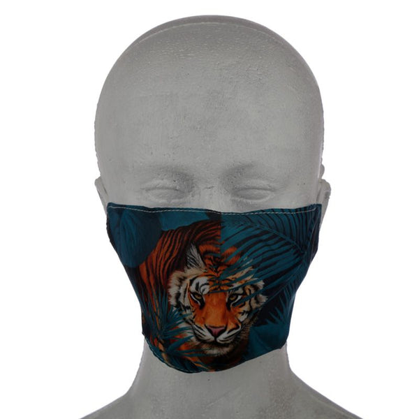 Spot and Stripes Big Cat Reusable Face Covering - Large