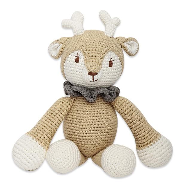 Banbe Crochet Deer-Peter-Sitting  Reindeer
