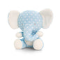 20CM SPOTTY BLUE WILD  ELEPHANT      BY KEEL TOYS