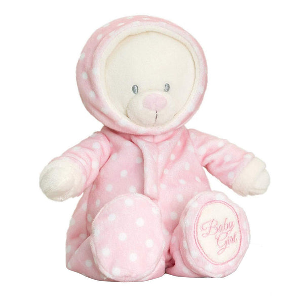 Keel Toys Baby Bear In Romper Plush Toy pink (Pink/17cm)