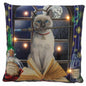 Lisa Parker Hocus Pocus Cat - LED cushion - hanrattycraftsgifts.co.uk